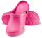 ESTRO Sabot de Jardin Femme - Sabot Jardin Femme Mules Plastique Léger Gomme Chaussures Sabots Femmes Sabots de Jardin F07 (41 EU, Pink)