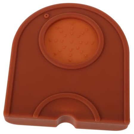 Uonlytech Coffee Tamping Mat Small Heat Resistant Silicone Non-Slip Corner Protector Pad for Kitchen Countertop Coffee Machine Grinding Tamper Accessories