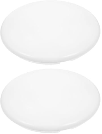 Lurrose 2 Piezas Accesorios Para Lámparas De Techo Vidrio De Reemplazo Del Ventilador De Techo Pantallas De Vidrio Para Luminarias Sombra De Luz De Techo De Polivinilo