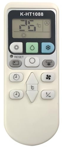 K-HT1088 Télécommande de rechange pour climatiseur Hitachi RAR-5F1