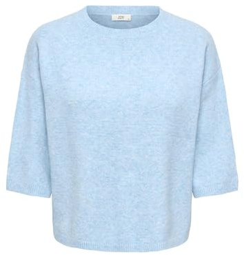 JDY Damen Jdychloe Life 3/4 On Pullover KNT Noos Jdychloe Life 3/4 On Pullover KNT Noos (1er Pack)