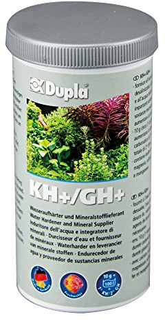 Dupla KH+/GH+ 220 g - Wasseraufhärter und Mineralstofflieferant für Aquarien - Karbonatbildner für stabilen pH-Wert - effiziente Wasseraufbereitung für Ihr Aquarium - Zubehör für Süßwasseraquarien
