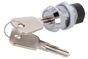 KS-44 Schalter: Schlüsselschalter Stab.Pos: 2 Schaltw: OFF-ON 90° NINIGI