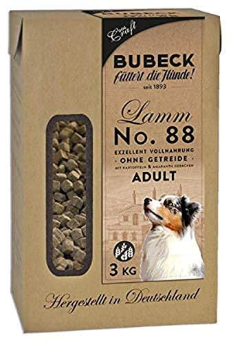 Trockenfutter für Hunde von Bubeck | mit Lamm getreidefrei gebacken