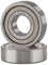 XiKe 2 Stück 6204 ZZ Kugellager 20x47x14mm Chromstahl und Doppelte Metalldichtung 6204Z Rillenkugellager mit Dichtungen