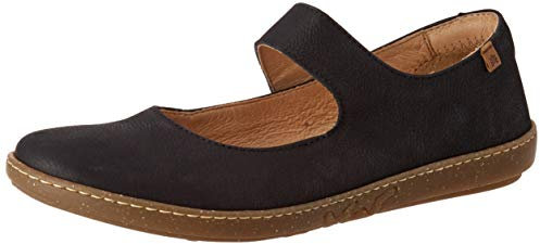 El Naturalista Femme El Naturalista Femme Coral Ballerines Bout fermé,Noir Black Black,40 EU