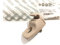 GANCIO SUPPORTO FISSAGGIO ALETTA PARASOLE PER LANCIA DELTA 2008-2014 PANTINA originale destro sinistro beige