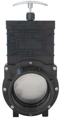 Pondlife PVC Zugschieber 40 50 63 75 90 110 160 mm Größe Ø 110 mm