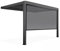 Oviala Pergola bioclimatique adossée 3x4m et 1 Store 3,73 x 2,34 m