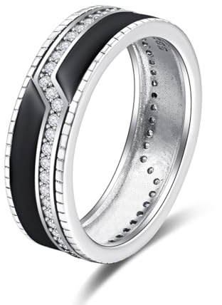 Blitz Ring Männer Sterling Silber Hochzeit Ringe für Herren Blitz Lightning Ringe Blitz Schmuck Geschenke für Herren Ring Größe 9