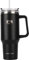 polarscape 40oz Tumbler with Straw and Lid - Insulated Travel Mug, BPA Free, Leak Proof, Dishwasher Safe, Stainless Steel, Double Walled - Includes 2 Lids 2 Straws - 40oz / 1182ml - Black