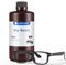 ANYCUBIC Bio Resin, 3D Drucker Resin mit Geringer Reizung, Minimalem Geruch, Hautkontakt, Ausgezeichneter Zähigkeit und Belastbarkeit, Geeignet für LCD/DLP/SLA 3D-Drucker, Schwarz, 1000g