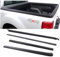 JHCHAN Heckklappenschutz Ladekantenschutz 4-teilig für Ford Ranger 2012-2022 Doppelkabine Wildtrak Raptor Limited Tremor Wildtrak X Platinum 4-Türer