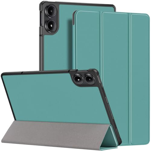 HEISHAYU Custodia per Xiaomi Redmi Pad Pro/Pro 5G / Poco Pad 12.1 Pollici 2024, Cover con Auto Sleep/Wake,Verde