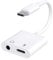 USB C Klinke Adapter und PD 60W Schnellladung 2in1 USB C auf 3,5mm Buchse mit DAC Chip USBC Kopfhörer Adapter für iPhone16/15/Pro Max/Plus Galaxy S25 S24 S23 S22 Pad Pro2022/2021/2018 Google Pixel 8/7