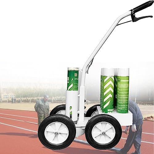 IUBGFTO Hand Push Track Marking Applications,Multifunction Line Marking Machine,Marking Tools,Paint Line Stripping Equipment,Straight