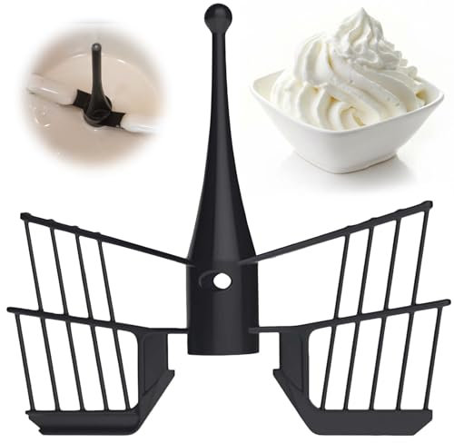 Thermomix Zubehör Rührer Mixer,Schmetterling Rühraufsatz Für Thermomix Tm5 Tm6 Tm31,Küchenmaschine Ersatzteile,Thermomix Rühraufsatz,Thermomix Schmetterling,Rühraufsatz Thermomix(Schwarz)