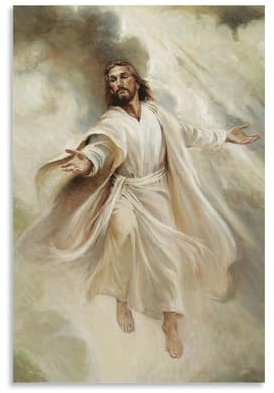 Jesus Christ Posters Jesus Christ Walter Rane Poster Dekorative Malerei Leinwand Wandkunst Wohnzimmer Poster Schlafzimmer Malerei,Wandkunst Bilddruck Moderne Familienzimmer Dekor 20x30inch(50x75cm)