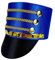 Shaersu Nutcracker Hat Adult Toy, Soldier Band Major Cosplay Accessory Hat, Creative Drum Majorette Nutcracker Soldier Hat for Adults, Teenagers, for Performance