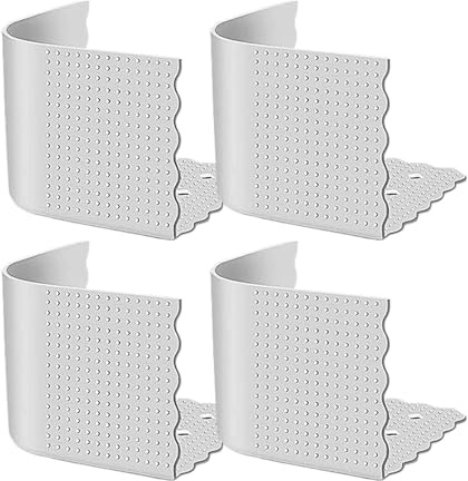 Fixations de feuilles, support de feuille de lit, 4 supports BEDSHEET ECERE GRIPPERS – Support de lit antidérapant – Support de lit, support en tôle pour maintenir les draps pour les matelas sur