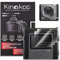 kinokoo Displayschutzfolie für instax Wide EVO Kamera, 0.25mm 9H Härte Gehärtetes Temperglas Film/Schutzfolie für Fujifilm Wide EVO mit Soft PET Objektiv Film Anti-Kratzer, Blasenfrei (3+3 Pack)