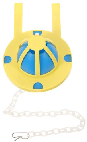 DIYEAH Toilet Stop Water Plug Dual Flush Valve Replacement Kit Toilet Flapper Tank Seal Flapper Chain for Cistern Flush