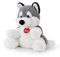 Trudi 19320 Scalda Sogni Husky Puppet, Multicolore, 26 cm