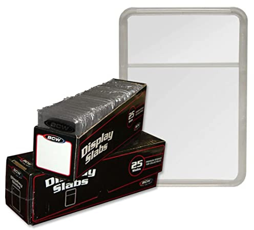 BCW Display Platten (25 Stück) - Münzplatten, Archivqualität, Stapelbar, Polypropylen