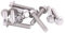 Sechskantschrauben, 10pcs M8 304 Edelstahl Sechskant Schraube, Flansch Schrauben Scheibe Befestigungen Flanschschraube(M8*40)
