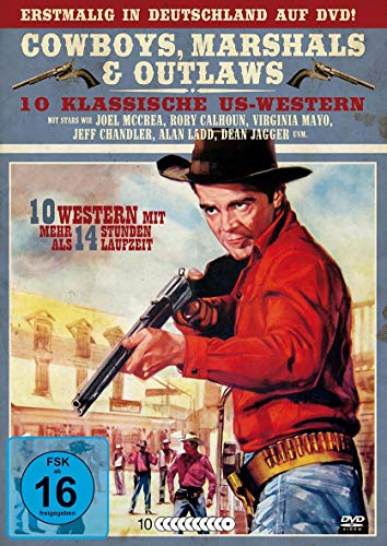 Cowboys - Marshals & Outlaws - Klassische US - Western Box (10 Filme auf 10 DVDs) [10 DVDs]