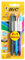 Bic Grip Druckkugelschreiber mit 4 Farben, 3 Stück (1 x Grip, 1 x Grip Pro, 1 x Grip Fun/Fashion), Spitzengröße M (1,00 mm)