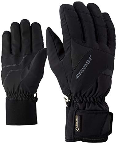Ziener Erwachsene GUFFERT GTX Glove Alpine Ski-Handschuhe/Wintersport | Wasserdicht, Atmungsaktiv, Black, 8.5