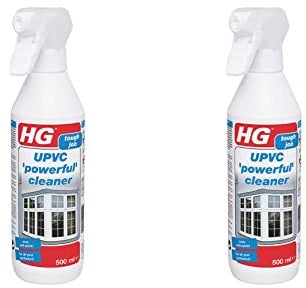 HG UPVC Cleaner Spray for Windows & Synthetic Frames 500ml (2 Sprays)