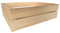 sunnypillow Natur Holzkisten 50 x 40 x 15 cm Massive Weinkisten in vielen Farben zur Auswahl Holz Kisten Obstkisten Apfelkisten, Holzregal