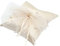 Vulevirtue Ringkissen Hochzeit Kissen Lace Wedding Pillow Ehering-Kissen mit Satinband Weißes Ehering-Ringkissen Accessoires für Ringkissen Verlobung Oder Eheringe Strandhochzeitsfeier Zeremonie