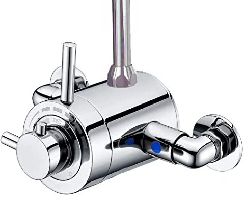 Thermostatic Concentric Exposed Shower Mixer Valve 135mm 165mm Centres 3/4 Top