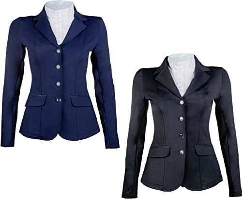 HKM Luisa Giacca da torneo, 6900 Blu Scuro, 34 Unisex-Adulto