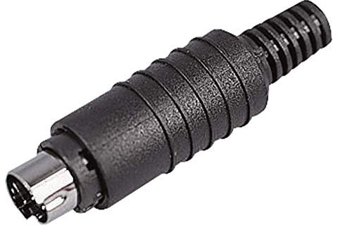 MINI DIN Plug, 6 PIN, Audio Video Connectors DIN, Qty X 1