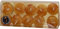 Kopschitz Kerzen 100% Bienenwachs Teelichter Natur marmoriert 17 x 38 mm, 10 Stück