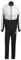 adidas Herren Colorblock Track Suit, Black/Grey One/White, S