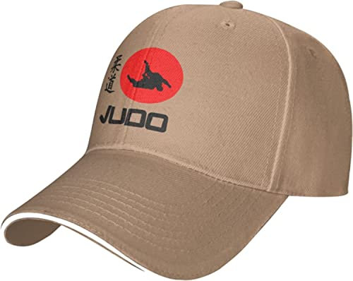 934 Herren Damen Baseballkappe Judo-Sonnenuntergang Baseballmütze Atmungsaktiv Baseball Cap Leicht Abwaschbar Visier Hut Für Draussen Angeln Sport