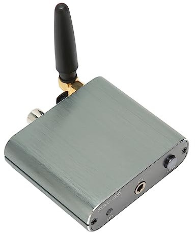 Bluetooth 5.2 Empfänger, Bluetooth HiFi Audio Adapter mit Low Latenz APTX Audio Receiver Weitbereichs mit optischem Koaxial-AUX-Eingang für Lautsprecher