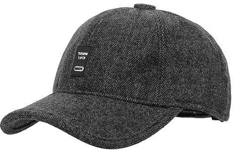 Cappello Uomo Invernale con Visiera - Cappellino Multifunzionale per Tutte le Stagioni