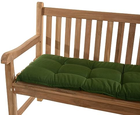 Auflage Gartenbank Naxos 120 cm 50318-201 grün 120x49x6 cm Sun Garden