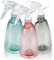 Maxentico 3 Piezas Botella Pulverizador 500 ml, Plastico Gatillo Botellas de Spray Vacías, Rellenable Transparente Atomizador Agua, para Regar Plantas de Jardín, Limpieza, Pelo, Aceites Esenciales
