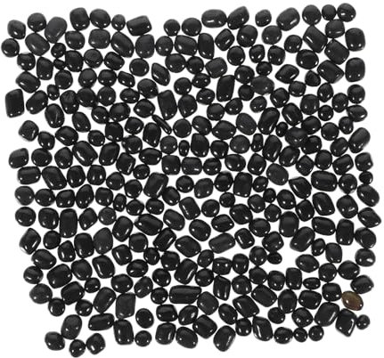 Toddmomy 1paquet Graviers Verre Polie pour Aquarium Décorations Écrasée Et Perles