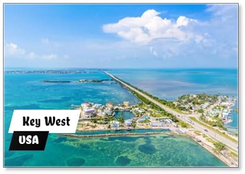 Key West Road, FL, USA, Kühlschrankmagnet