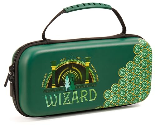 Numskull Étui de Transport Officiel Wicked pour Nintendo Switch – Rangement de Voyage Protecteur pour Console Switch et Accessoires – Design Elphaba et Glinda