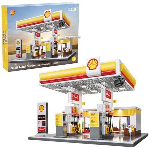 CaDA Shell Tankstelle - 1222 Teile - C66026W