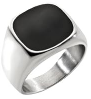 Breil Juwel Sammlung EMBLEMS, RINGE aus HERREN in STEEL AND ENAMEL Farbe SILBER messen 25 - TJ3856